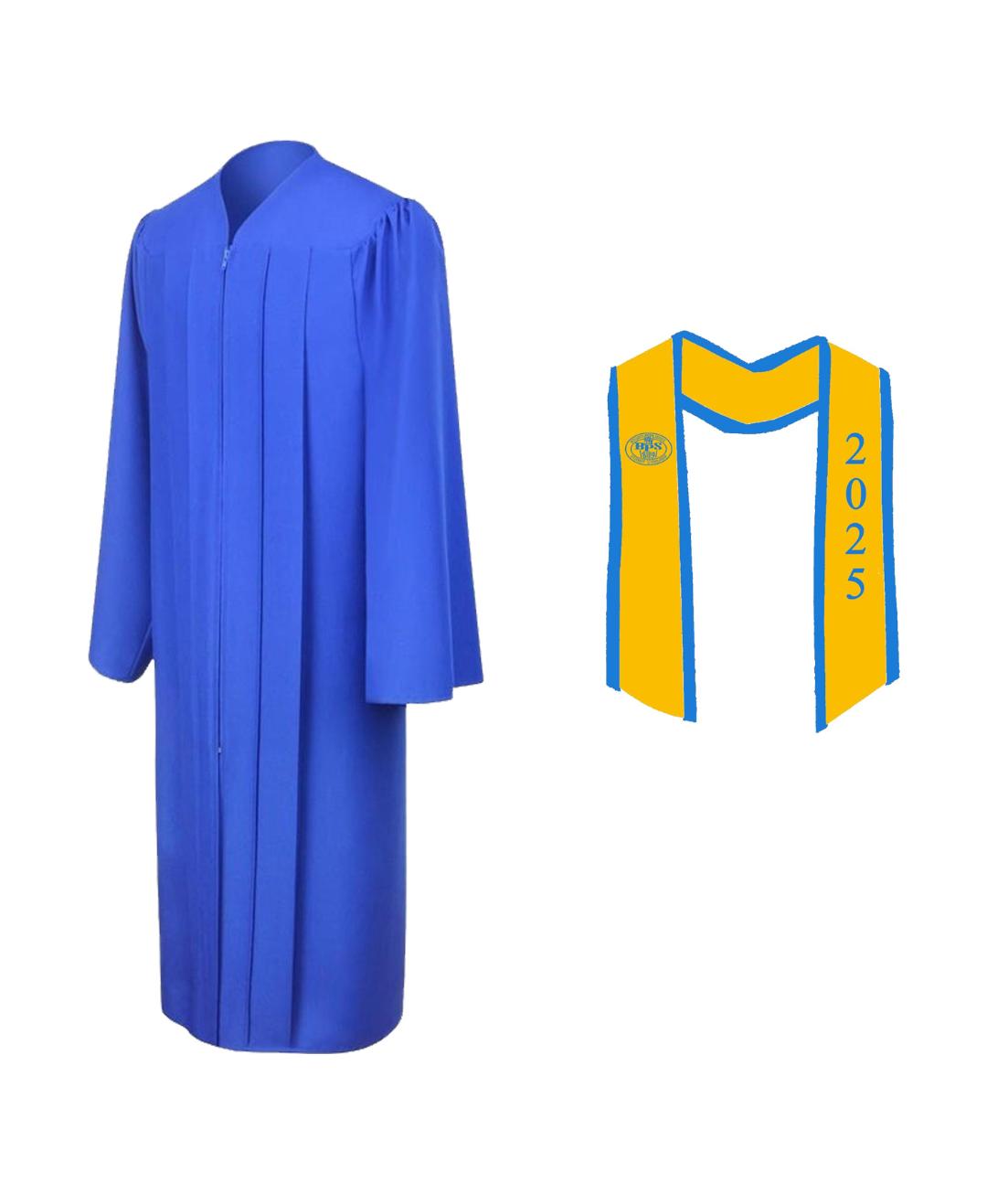 Belleville Middle School Gown & Stole Package