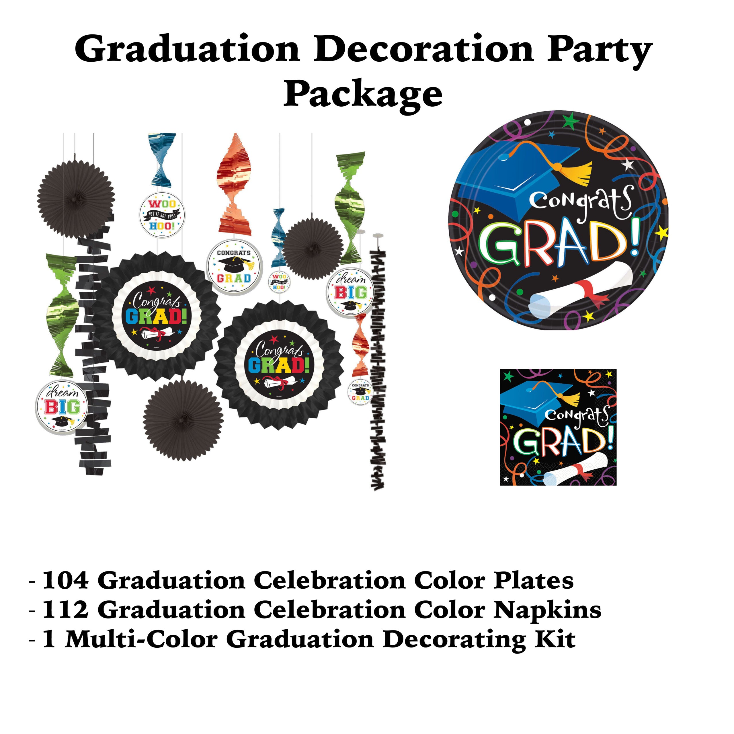 Graduation Decoration Party Package – Varsity Club Products