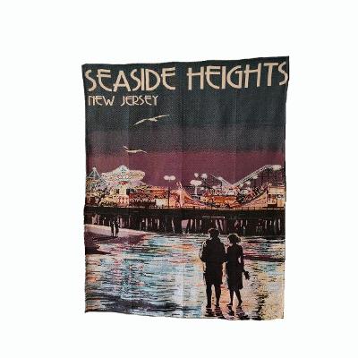 Seaside Heights NJ Memories Blanket