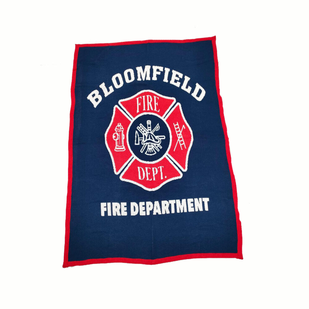 Bloomfield Fire Department Blanket – Varsity Club Products